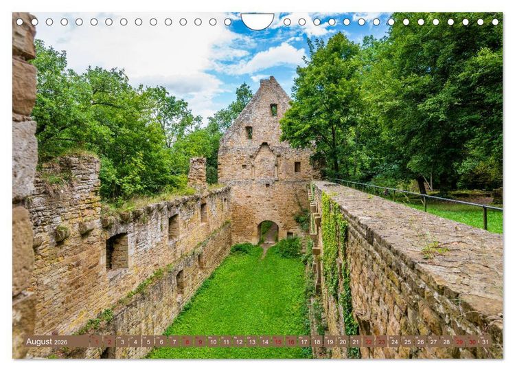 Produktbild: Mystischer Disibodenberg (Wandkalender 2026 DIN A4 quer), CALVENDO Monatskalender