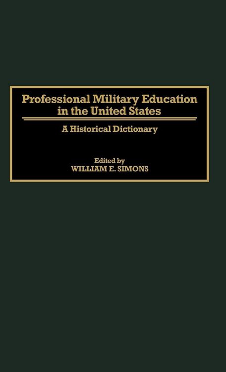 Produktbild: Professional Military Education in the United States