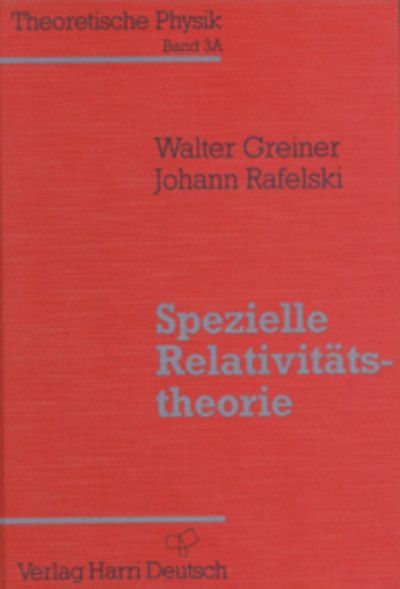 Produktbild: Spezielle Relativit&auml;tstheorie