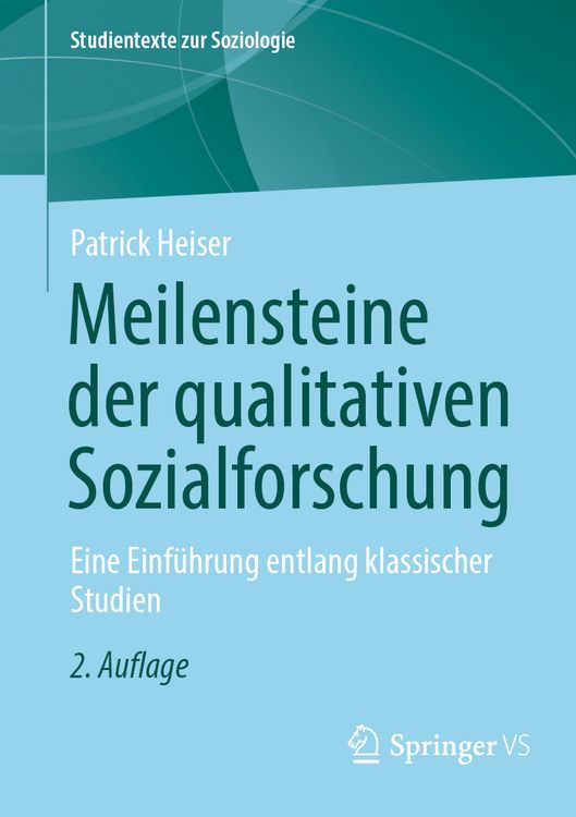 Produktbild: Meilensteine der qualitativen Sozialforschung