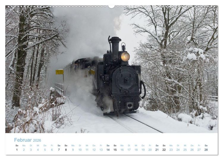 Produktbild: Steyrtalbahn (hochwertiger Premium Wandkalender 2026 DIN A2 quer), Kunstdruck in Hochglanz