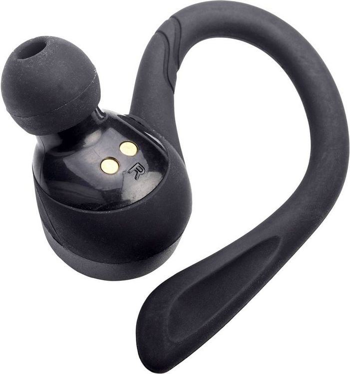 Produktbild: Tie Studio TBE1018 In Ear Kopfh&ouml;rer Bluetooth&reg; Schwarz Wasserbest&auml;ndig, Ohrb&uuml;gel Sport