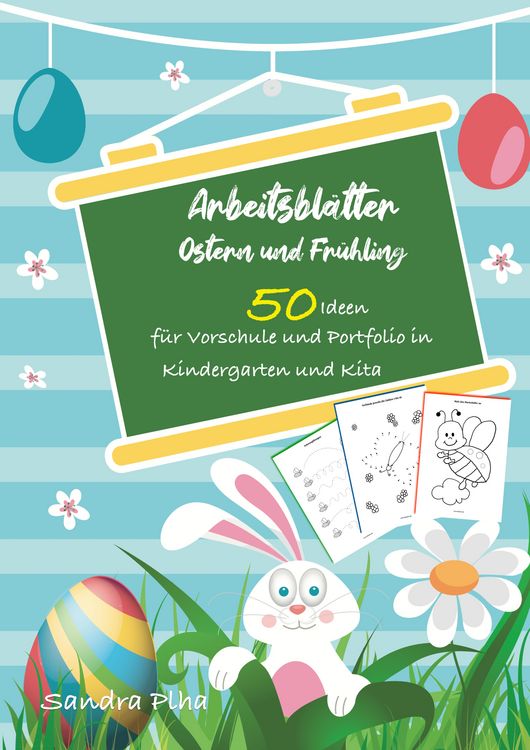 Produktbild: KitaFix-Kreativ: Arbeitsbl&auml;tter Ostern & Fr&uuml;hling (50 Ideen f&uuml;r Vorschule und Portfolio in Kindergarten und Kita)