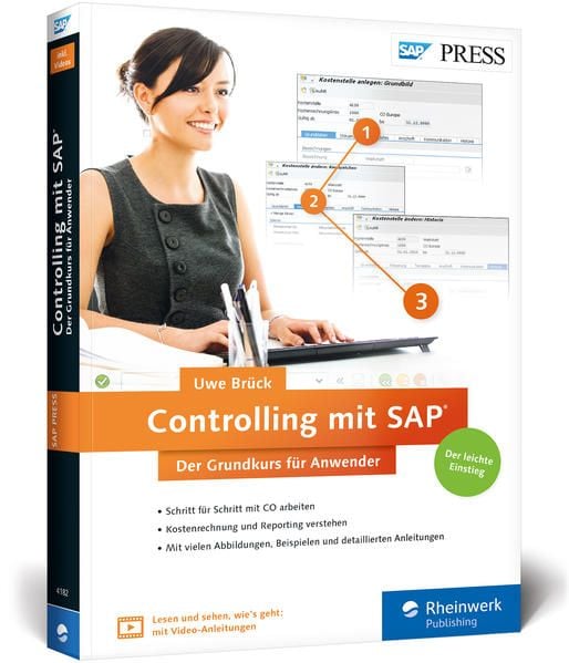 Produktbild: Controlling mit SAP: Der Grundkurs f&uuml;r Anwender