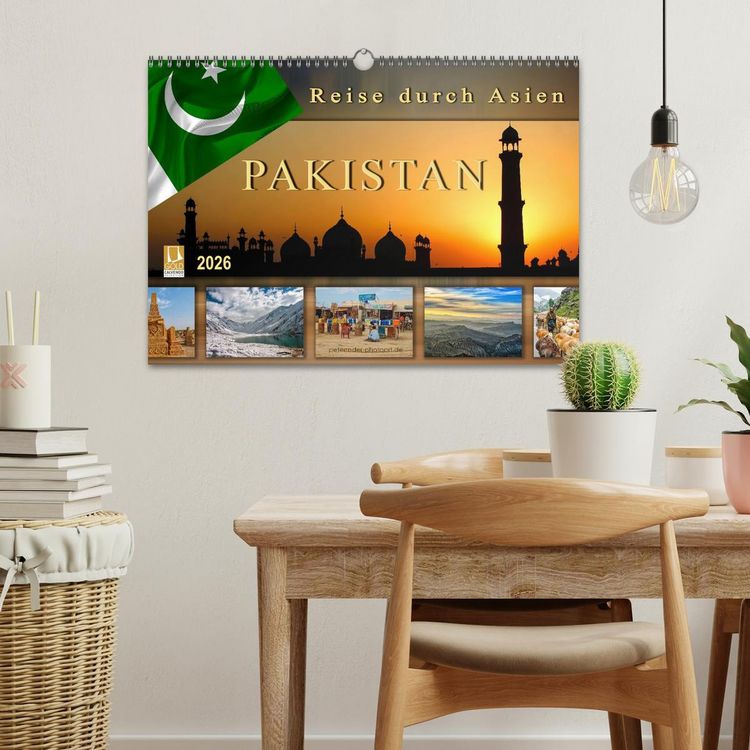 Produktbild: Reise durch Asien - Pakistan (Wandkalender 2026 DIN A3 quer), CALVENDO Monatskalender