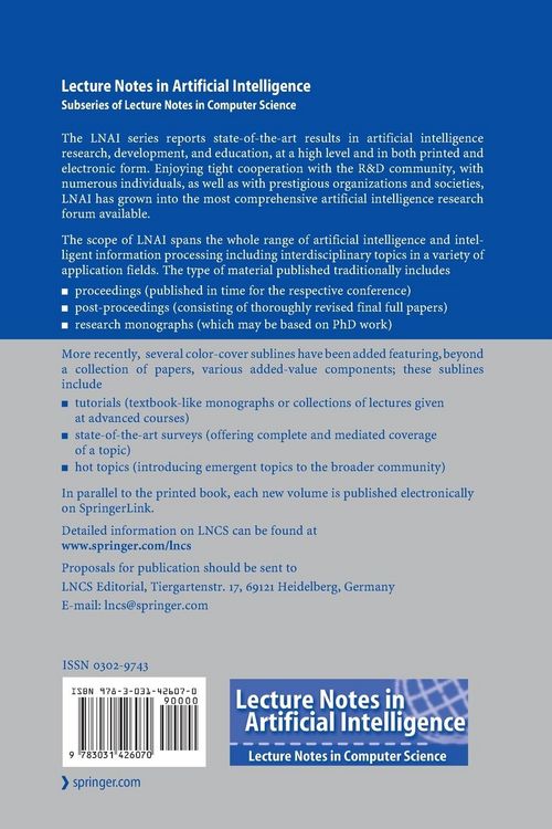 Produktbild: KI 2023: Advances in Artificial Intelligence