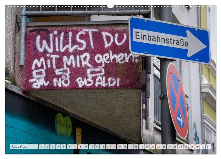 Produktbild: Buntes Hamburg (Wandkalender 2027 DIN A2 quer), CALVENDO Monatskalender