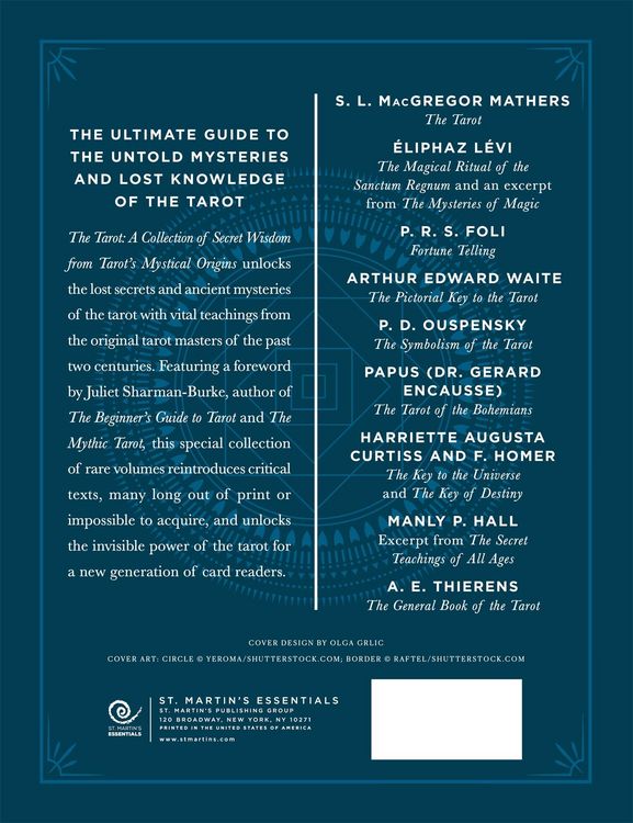 Produktbild: The Tarot: A Collection of Secret Wisdom from Tarot's Mystical Origins