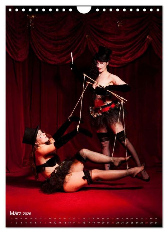 Produktbild: Boudoir Burlesque (Wandkalender 2026 DIN A4 hoch), CALVENDO Monatskalender