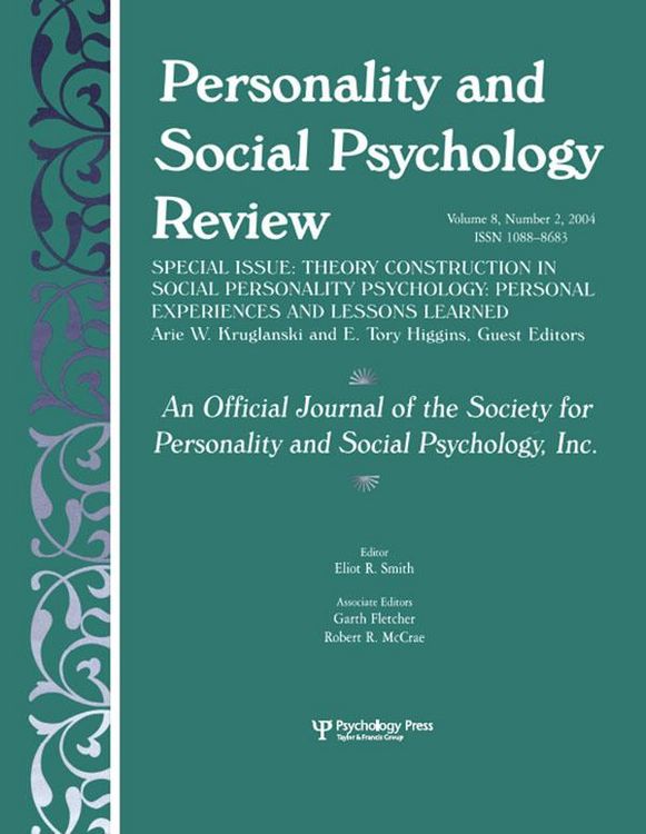 Produktbild: Theory Construction in Social Personality Psychology