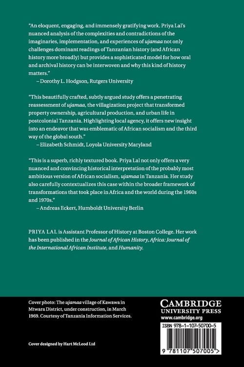 Produktbild: African Socialism in Postcolonial Tanzania