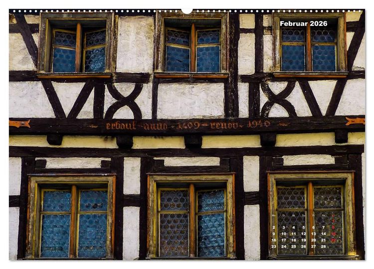 Produktbild: Impressionen aus Wangen im Allg&auml;u (hochwertiger Premium Wandkalender 2026 DIN A2 quer), Kunstdruck in Hochglanz