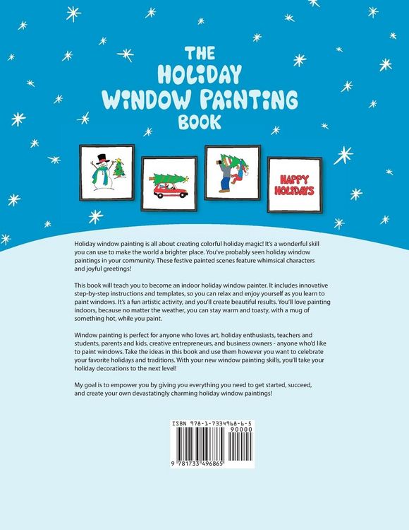 Produktbild: The Holiday Window Painting Book