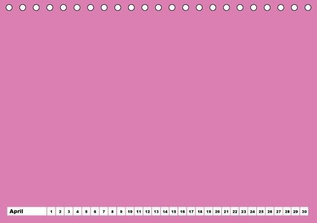 Produktbild: Bunter Bastelkalender f&uuml;r M&auml;dchen (Tischkalender immerw&auml;hrend DIN A5 quer)