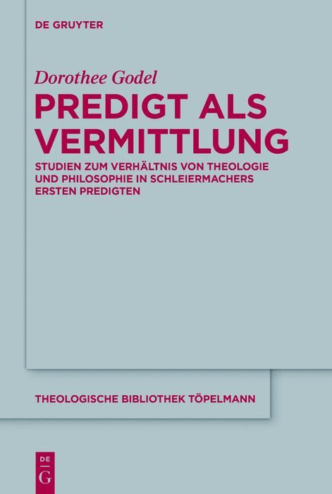 Produktbild: Predigt als Vermittlung