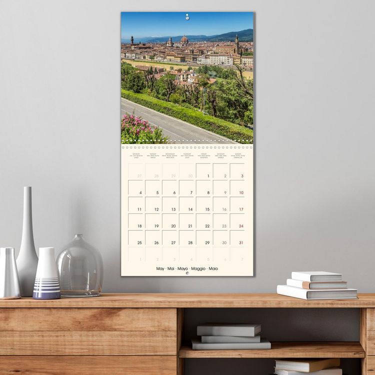 Produktbild: FLORENCE Impressions by day and night (Wall Calendar 2026 12 &times; 12 Inch) CALVENDO 12 Month Wall Calendar
