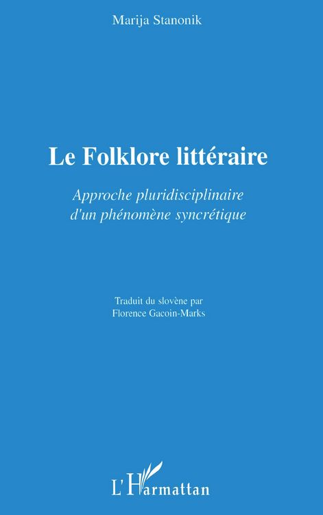 Produktbild: Le Folklore litt&eacute;raire