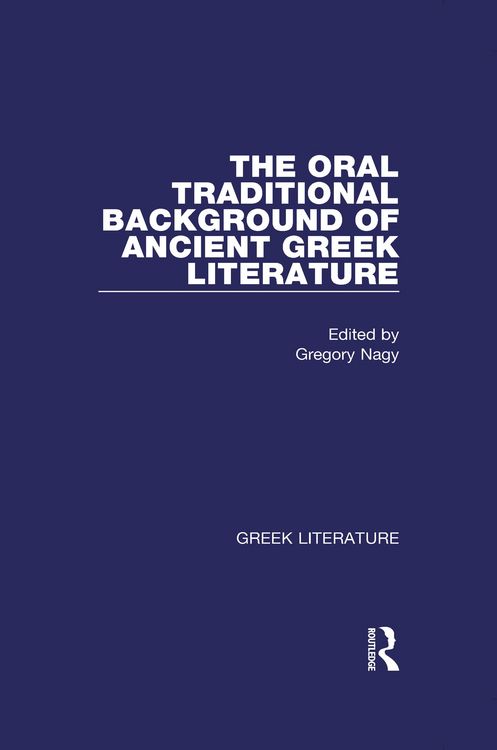 Produktbild: The Oral Traditional Background of Ancient Greek Literature