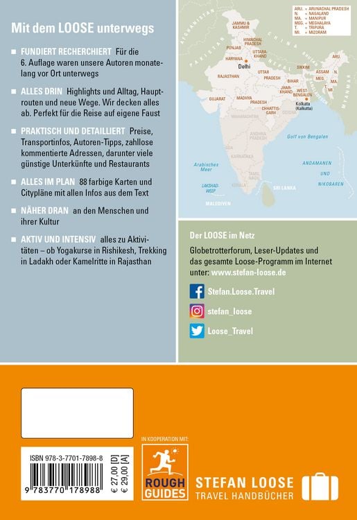 Produktbild: Stefan Loose Reisef&uuml;hrer Indien, Der Norden