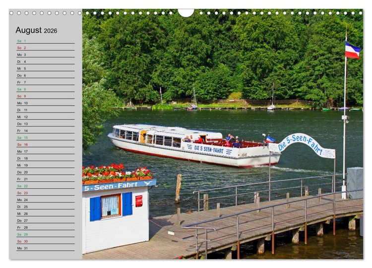 Produktbild: Ein Sommer in Malente (Wandkalender 2026 DIN A3 quer), CALVENDO Monatskalender
