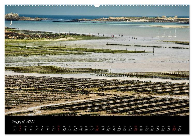 Produktbild: Frankreich Bretagne (Wandkalender 2026 DIN A2 quer), CALVENDO Monatskalender
