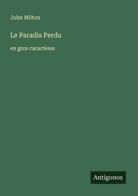 Produktbild: Le Paradis Perdu