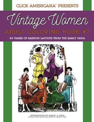 Produktbild: Vintage Women: Adult Coloring Book #7: Vintage Fashion Layouts from the Early 1920s