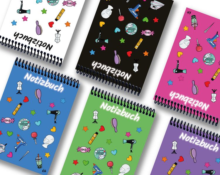 Produktbild: A 4 Notizblock Manga Items, wei&szlig;, blanko