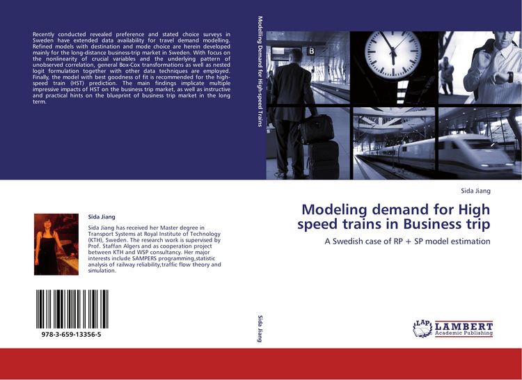 Produktbild: Modeling demand for High speed trains in Business trip