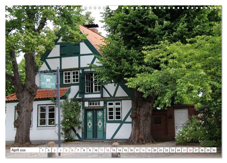 Produktbild: Wedel - Ein Spaziergang (Wandkalender 2026 DIN A3 quer), CALVENDO Monatskalender