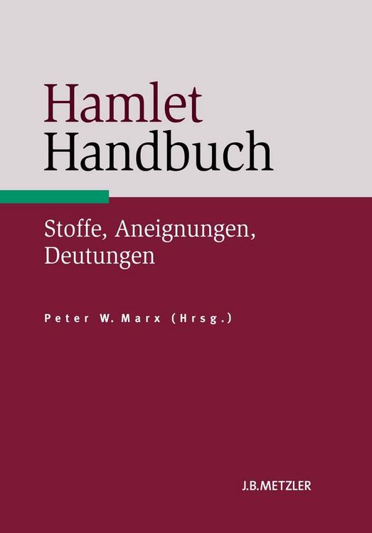 Produktbild: Hamlet-Handbuch