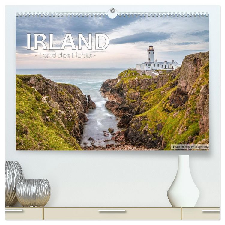 Produktbild: Irland, Land des Lichts (hochwertiger Premium Wandkalender 2026 DIN A2 quer), Kunstdruck in Hochglanz