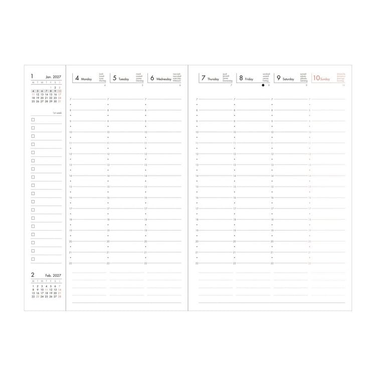 Produktbild: MARK'S 2026/27 Diary B6 Colors // Green