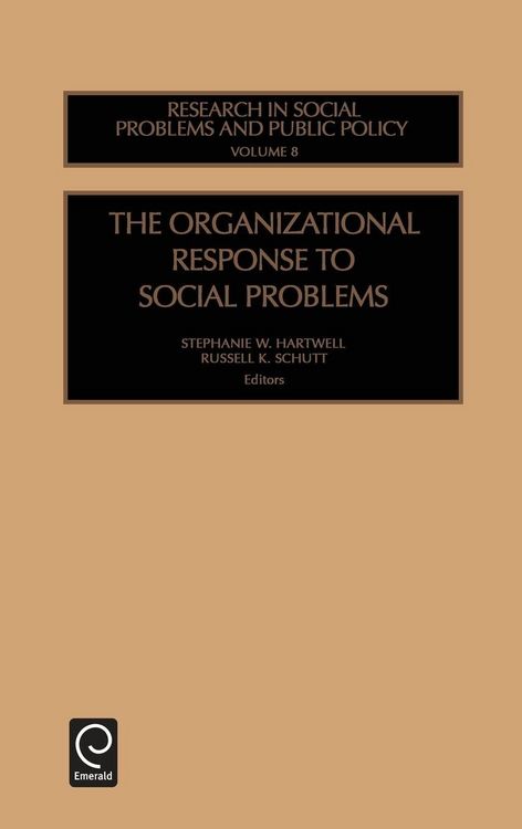 Produktbild: The Organizational Response to Social Problems