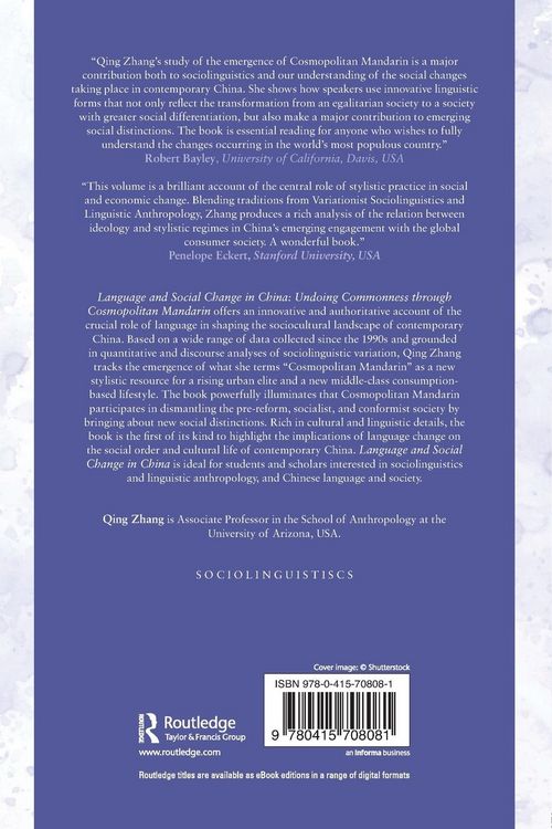 Produktbild: Language and Social Change in China