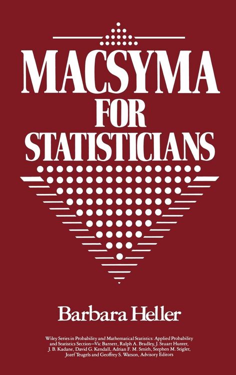 Produktbild: Macsyma for Statisticians