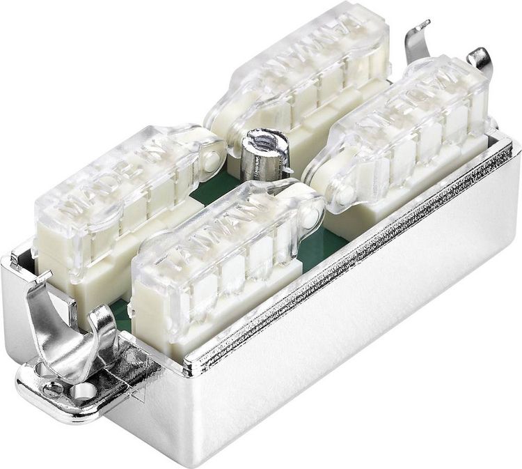 Produktbild: Renkforce Toolless Connection Box Passend f&uuml;r (Netzwerk-Spezifikationen (CAT)): CAT 6