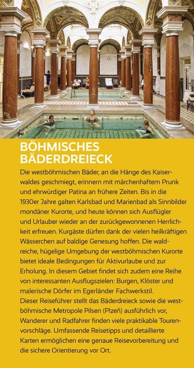 Produktbild: TRESCHER Reisef&uuml;hrer B&ouml;hmisches B&auml;derdreieck