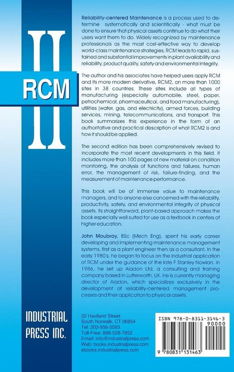 Produktbild: Reliability Centered Maintenance