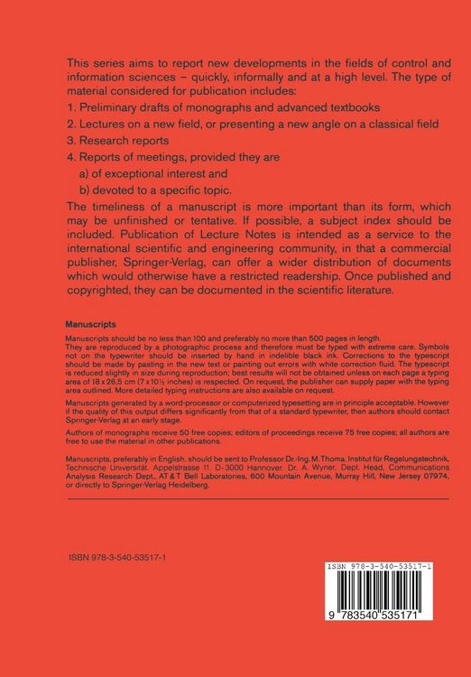 Produktbild: Mechanics and Control