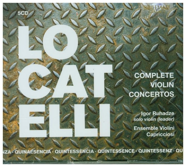 Produktbild: Locatelli:Complete Violin Concertos (QU)