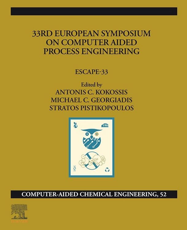 Produktbild: 33rd European Symposium on Computer Aided Process Engineering