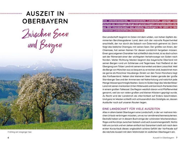Produktbild: Wochenend und Wohnmobil - Kleine Auszeiten in Oberbayern