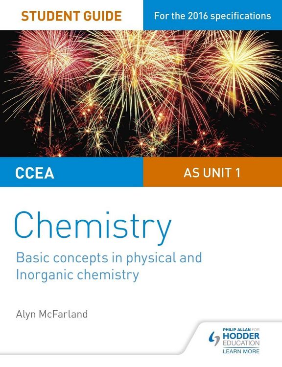 Produktbild: CCEA AS Unit 1 Chemistry Student Guide: Basic concepts in Physical and Inorganic Chemistry