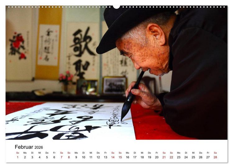 Produktbild: Wildes China (hochwertiger Premium Wandkalender 2026 DIN A2 quer), Kunstdruck in Hochglanz