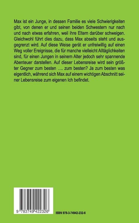 Produktbild: Max' abenteierliche Reise zum Ich