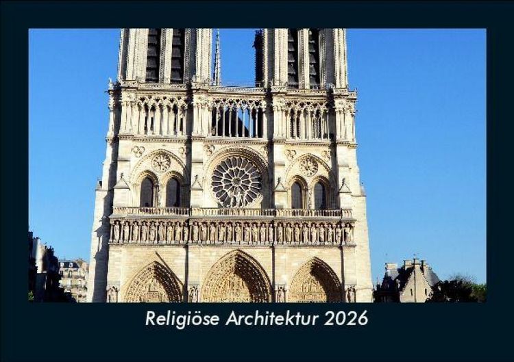 Produktbild: Religi&ouml;se Architektur 2026 Fotokalender DIN A5