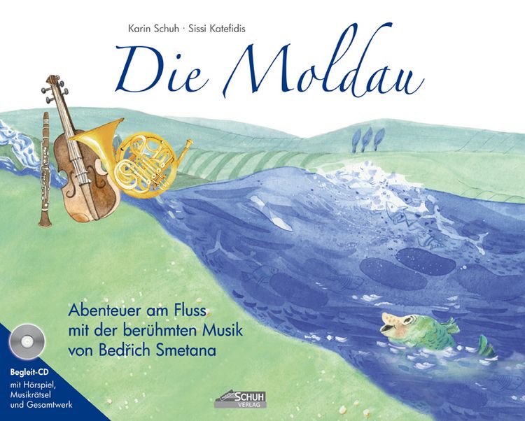 Produktbild: Die Moldau (Bilderbuch mit CD)