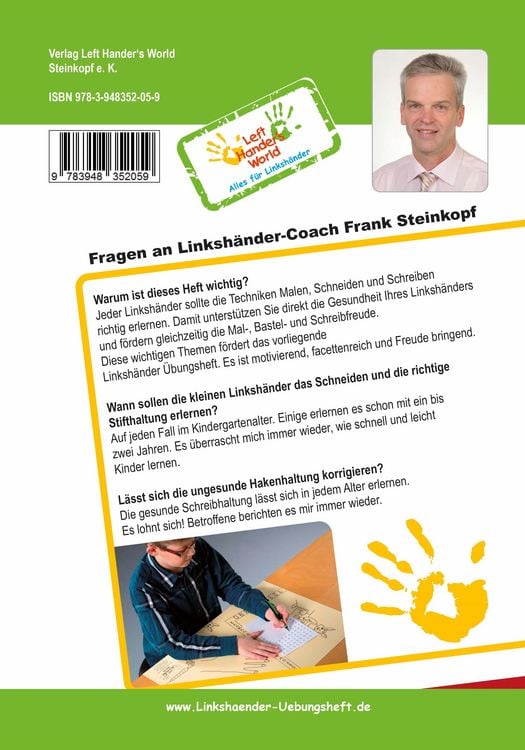 Produktbild: Linksh&auml;nder &Uuml;bungsheft