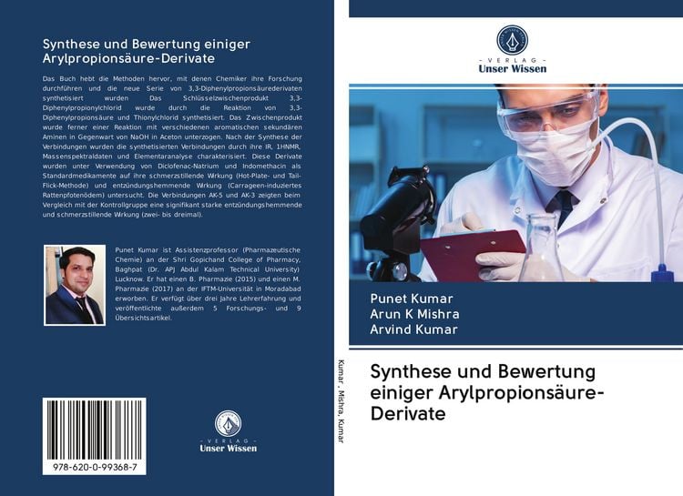 Produktbild: Synthese und Bewertung einiger Arylpropions&auml;ure-Derivate